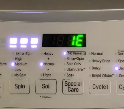 Lỗi IE Máy Giặt LG Là Gì? Nguyên Nhân & Cách Khắc Phục Tại Nhà