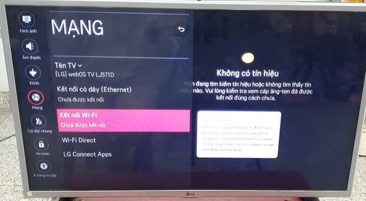 Vì Sao Tivi LG Không Nhận Được Kênh? Nguyên Nhân & Cách Khắc Phục Hiệu Quả