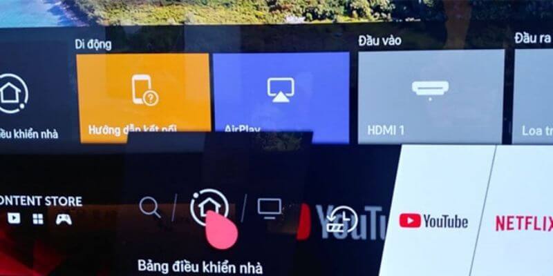 tivi lg không có ariplay 02