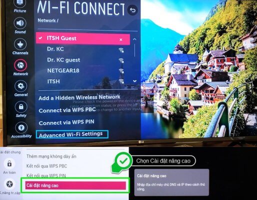 tivi lg không nhận wifi 02